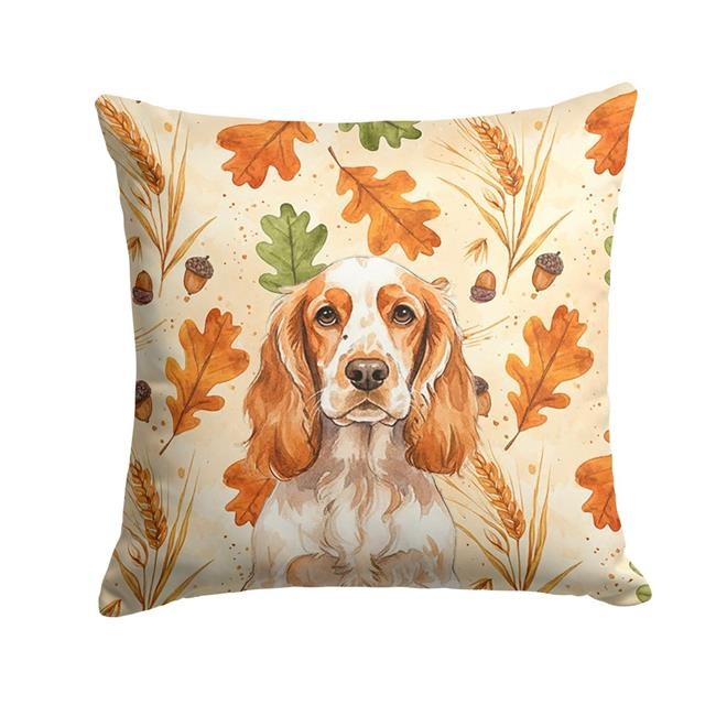 Carolines Treasures WDK7822PW1414 14 x 14 in. Orange Roan English Cocker Span...