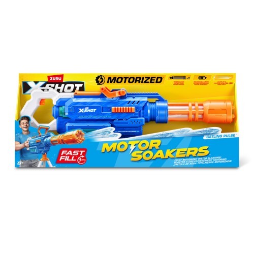 XSHOT Fast Fill Motor Soakers (Gatling) - Zuru
