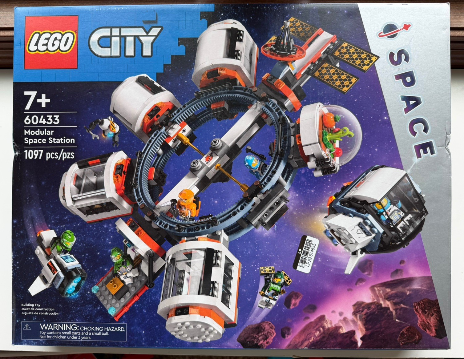 LEGO: NEW LEGO CITY Modular Space Station 1097 Pcs Building Set 60433 SEALED!!!
