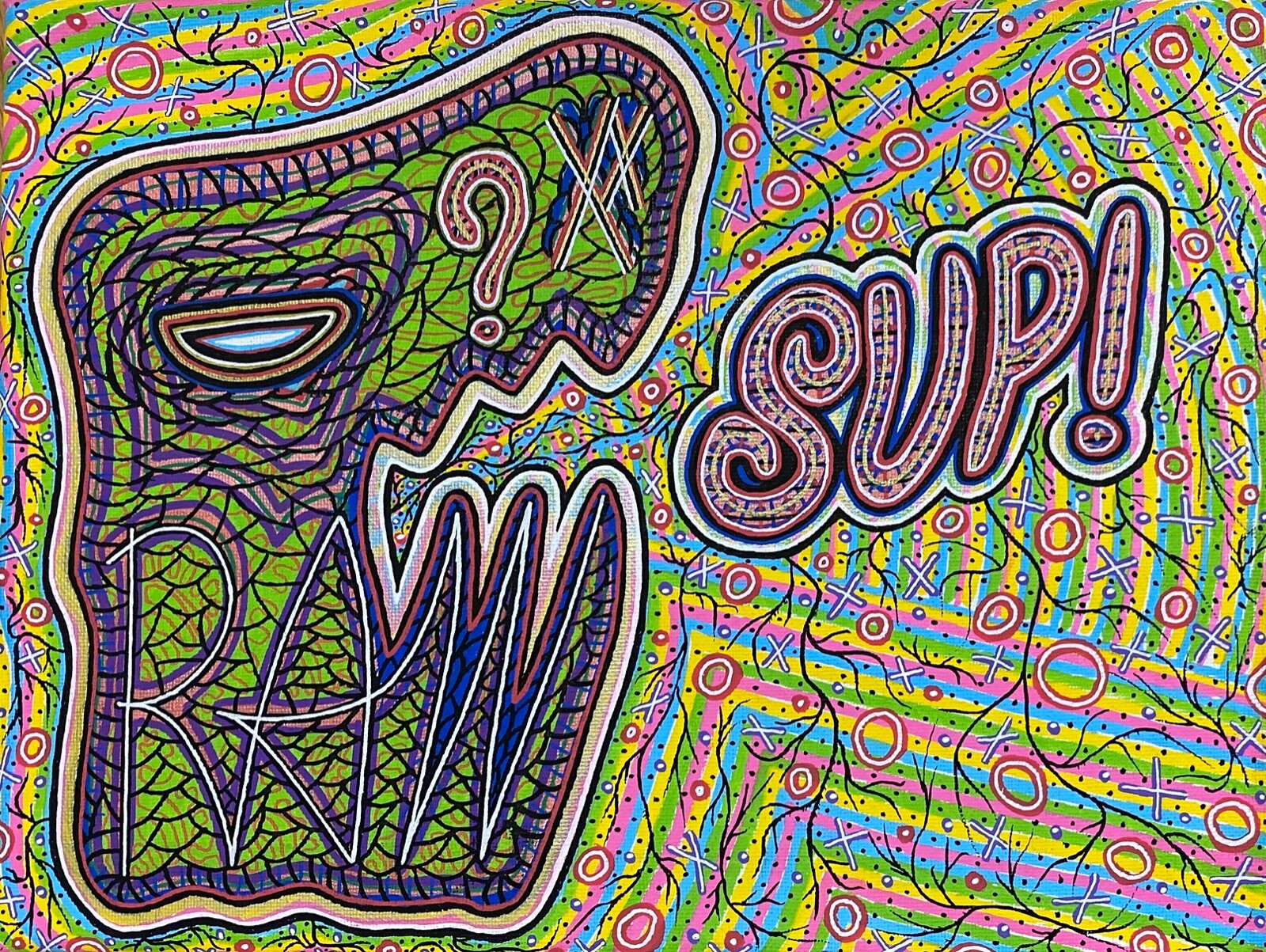 RAW HEAD #43 NFT, The RAWHEADs Collection by RabidArtWork, 1of1 NFT