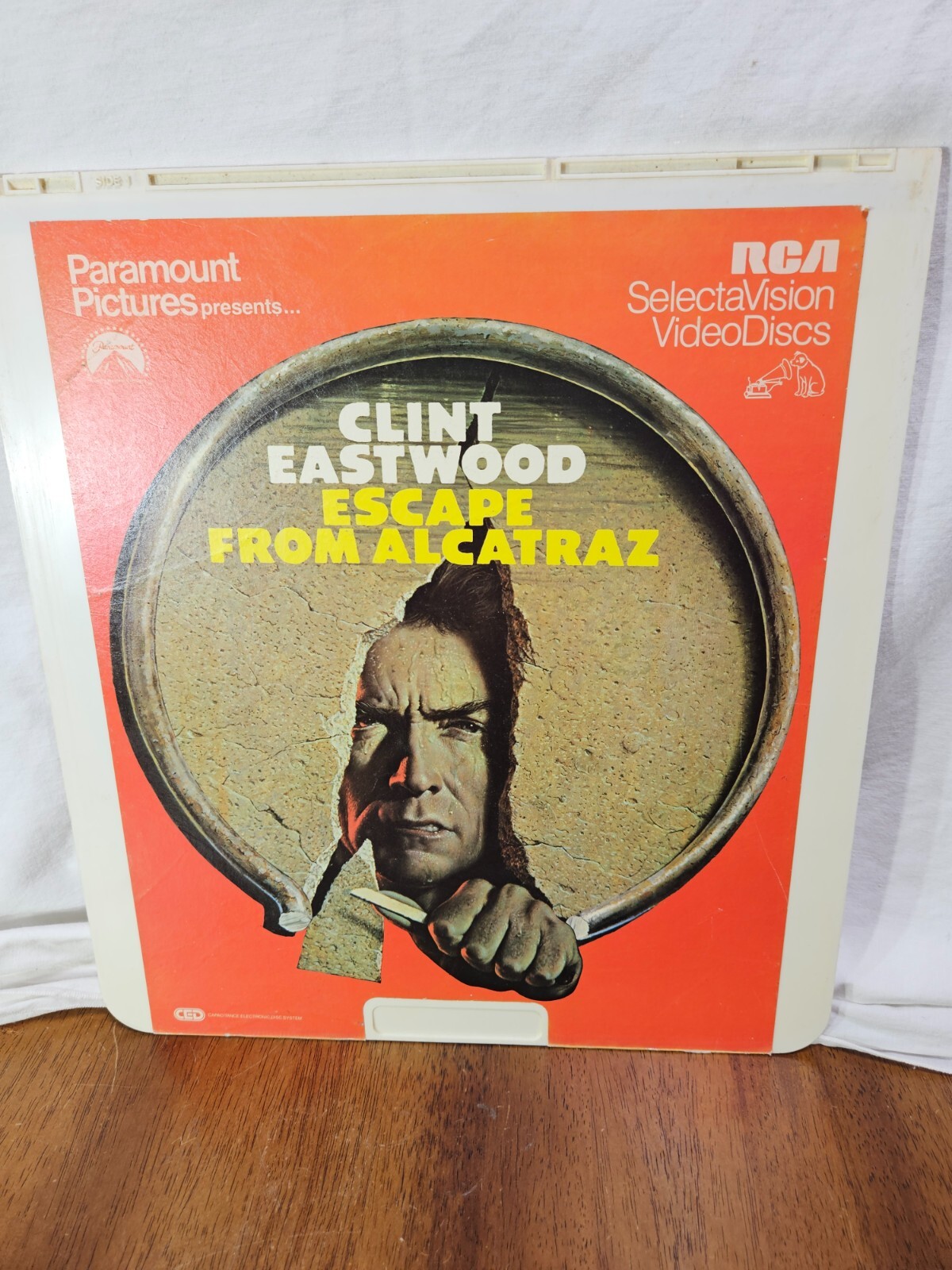 Escape from Alcatraz CED VideoDisc - Clint Eastwood