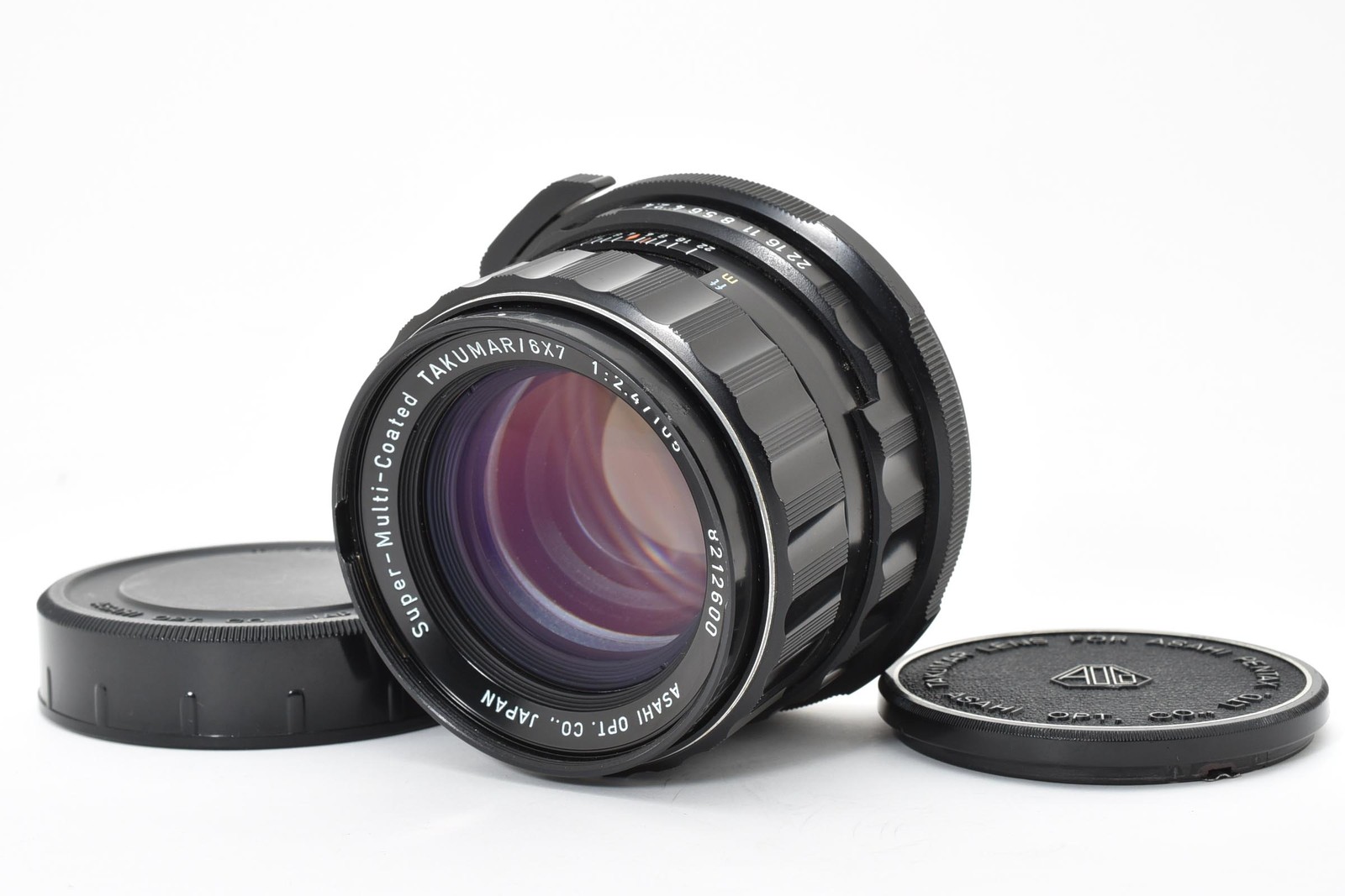 [Near MINT] PENTAX SMC Takumar 105mm F/2.4 Standard Lens 6×7 67 67Ⅱ JAPAN A182