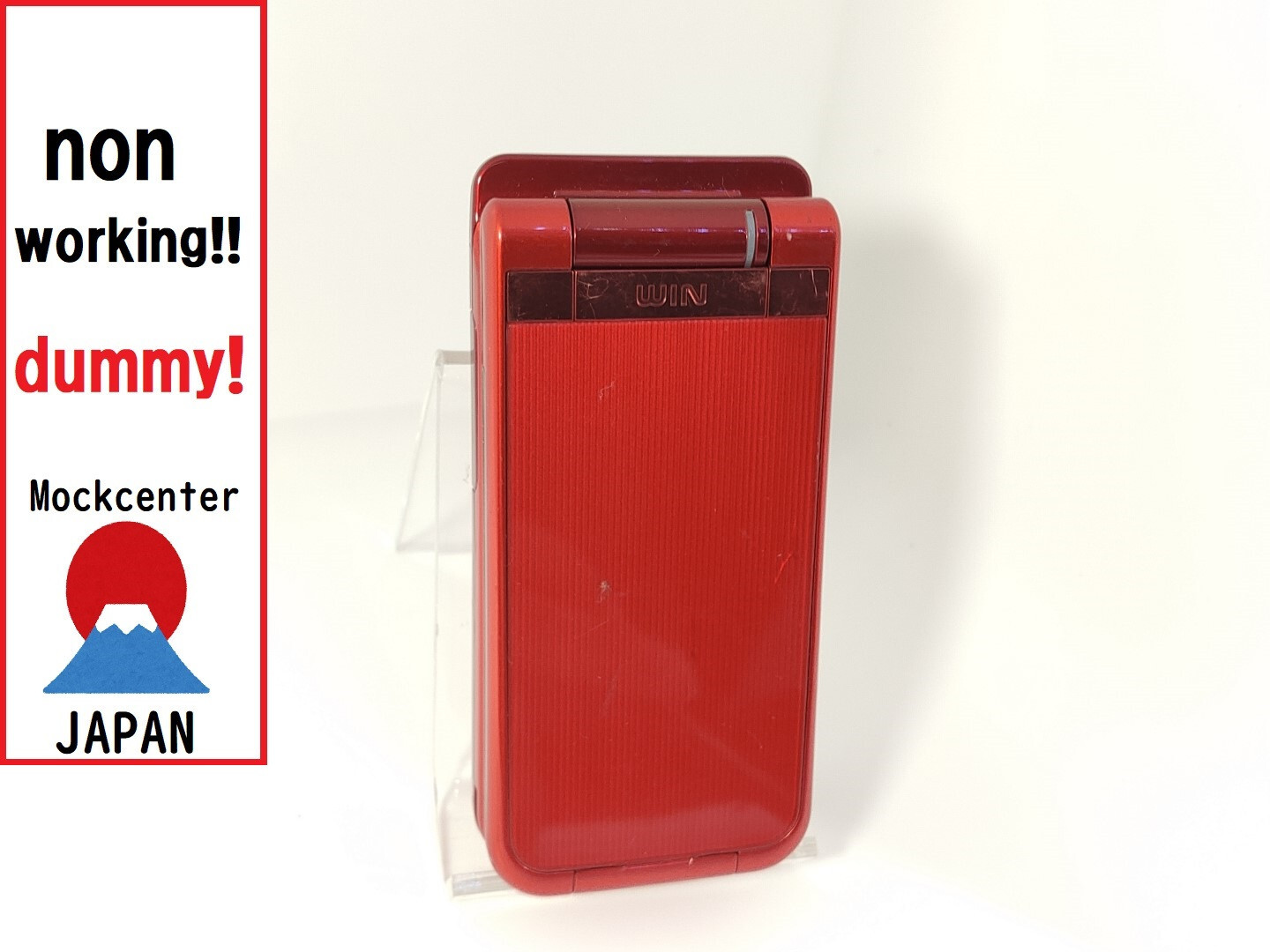 【dummy!】 Sony Ericsson W43S （color red） au-japan  non-working cellphone