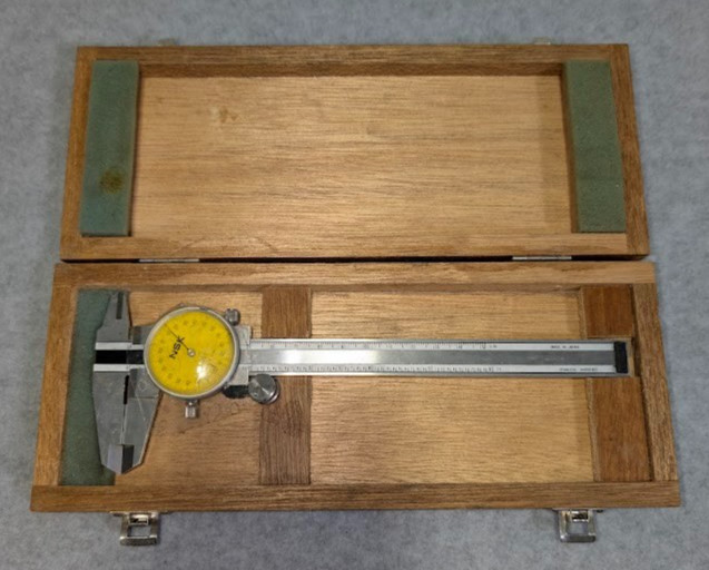 NSK Micrometer Dial Vernier Caliper 6” In Box Vintage Japan  780-701