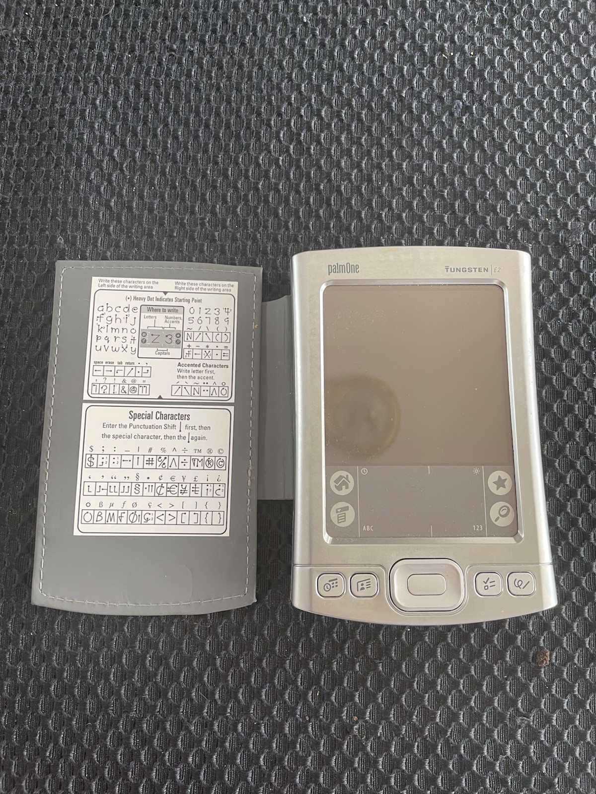 PalmOne Tungsten E2 Handheld PDA w Stylus - Untested, No Cables