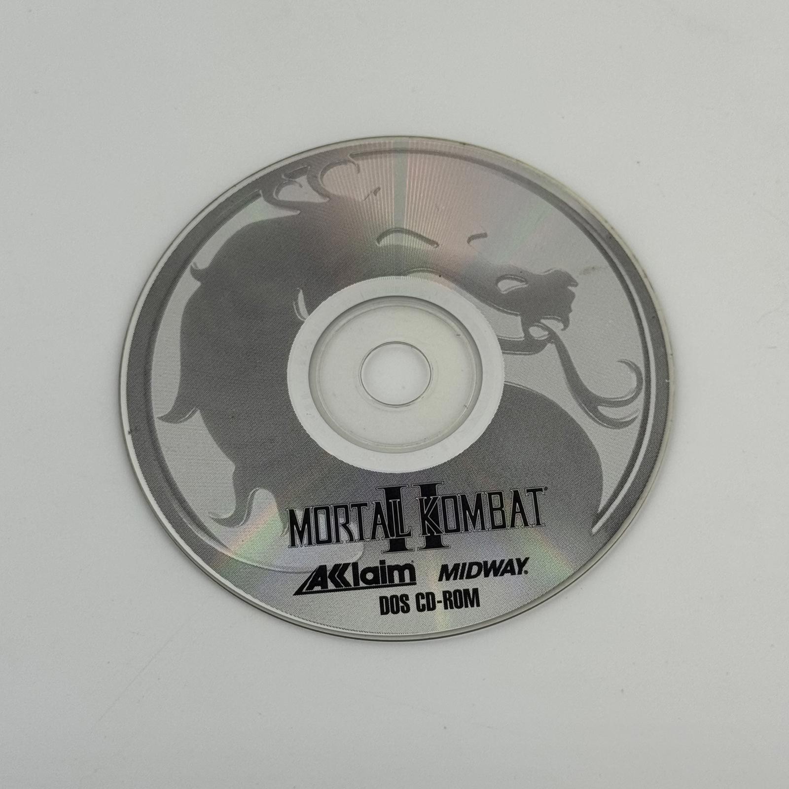 Mortal Kombat II DOS CD-ROM Game Disc 1993