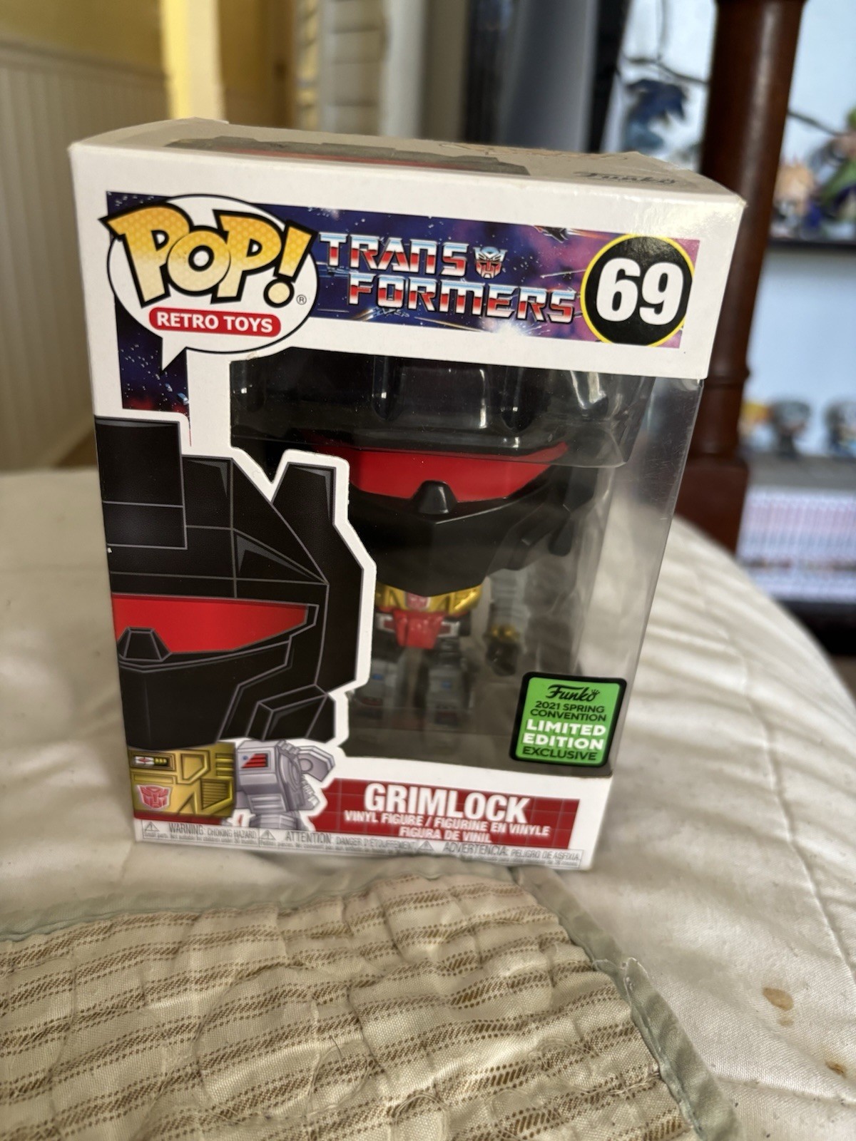 Funko Pop! Vinyl #69: Transformers Grimlock Action Figure