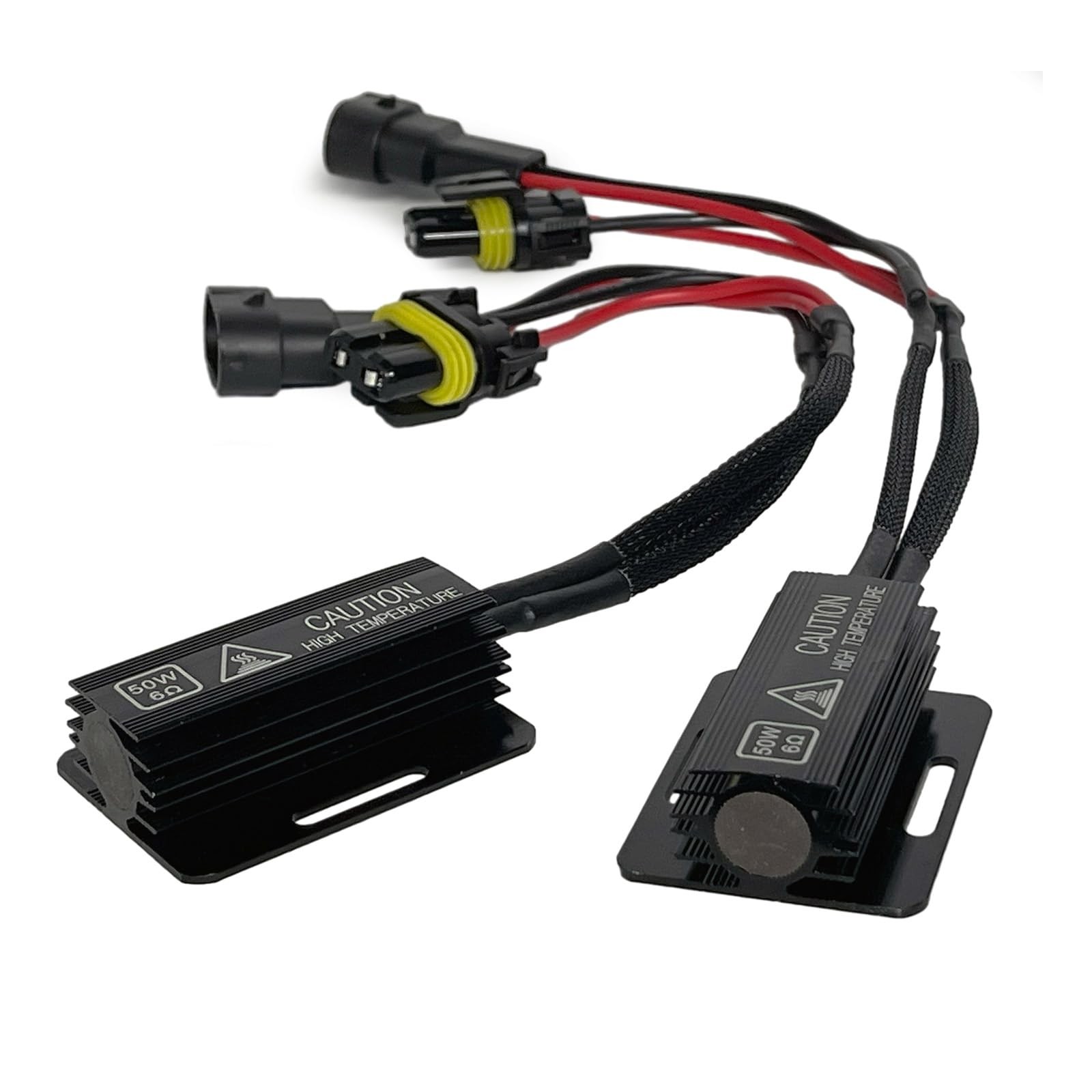 9005 9006 9145 LED Load Resistor Adapter 50W 6Ohm Canbus Decoder Anti-Flicker