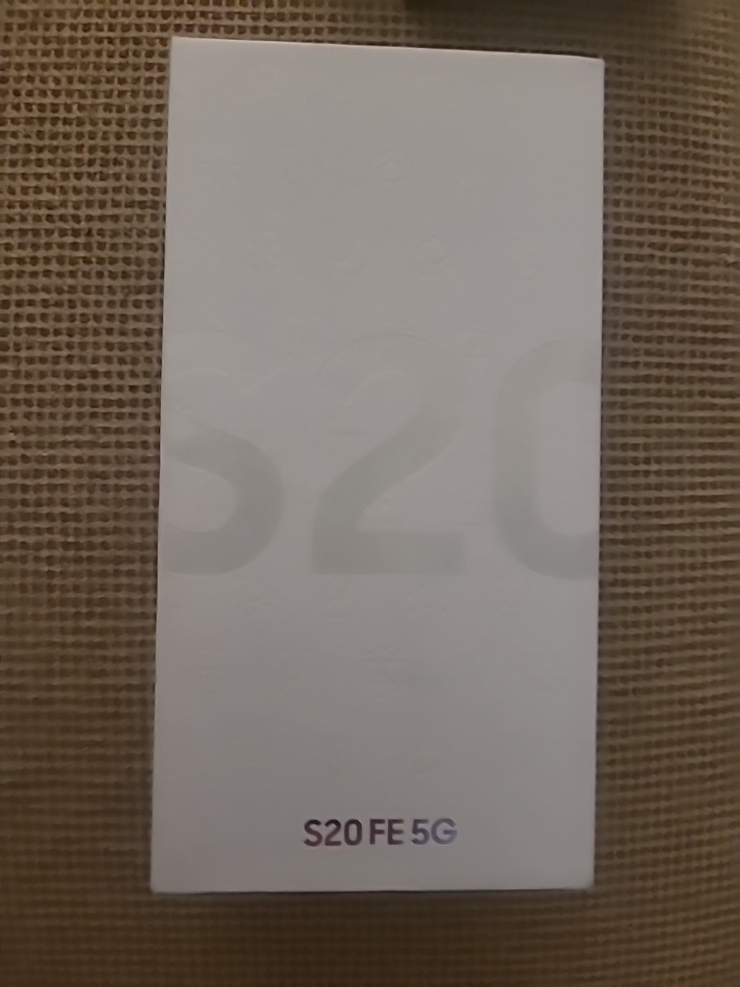 Samsung S20 Fe 5G Smartphone cloud navy BOX ONLY