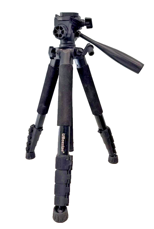 UBeesize tr60 Adjustable Expands Telescoping Camera Tripod 18"to66" Compact lb1