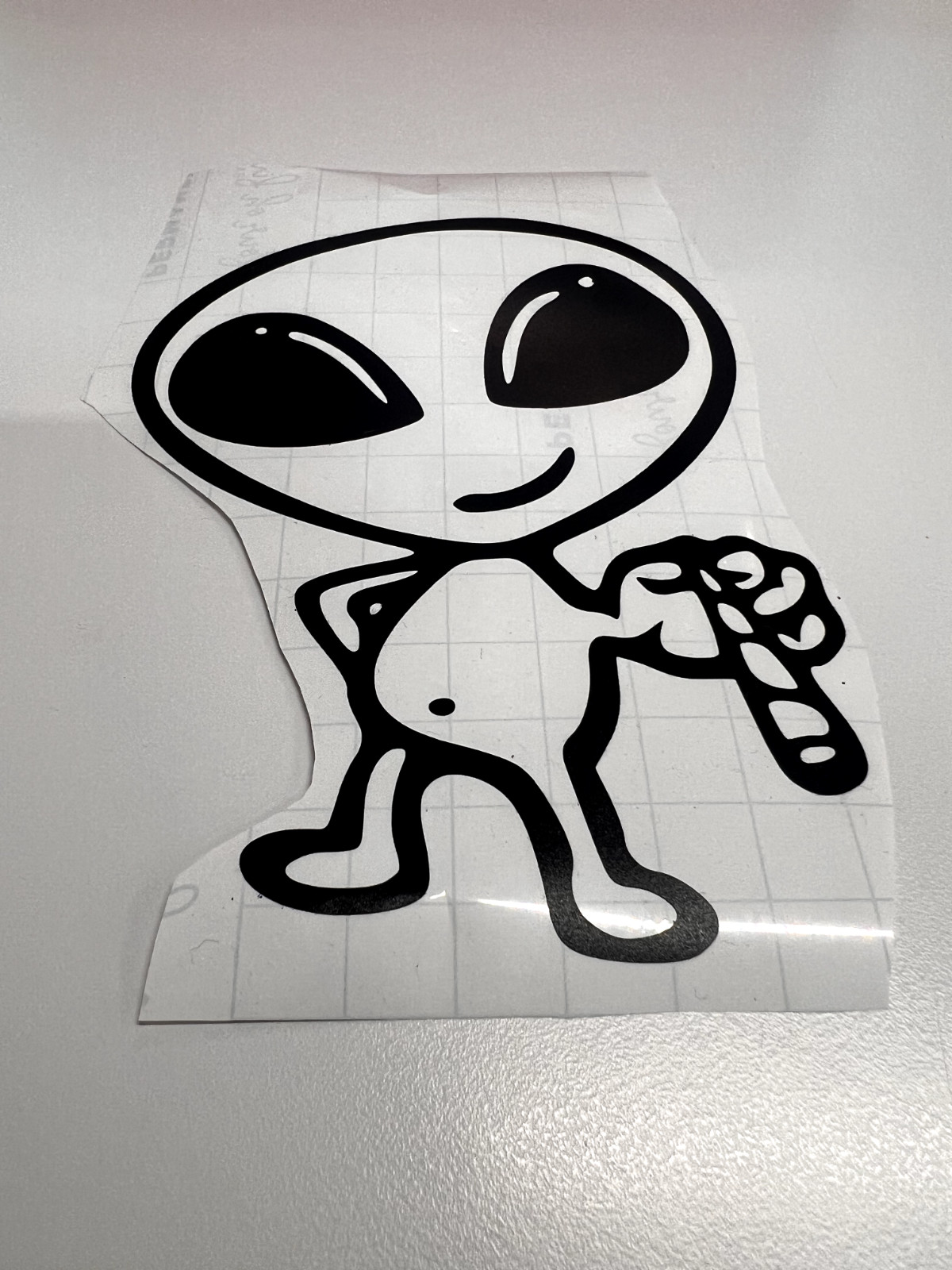 Vinyl Decal Sticker Waterproof Car Window Laptop Wall Graphic alien toker
