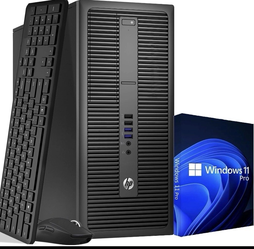 PC Desktop HP EliteDesk 800 G2 MT i7-6700 8GB RAM 128GB SSD+1TB HDD Windows 11 P