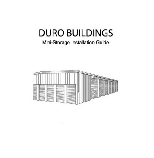 Duro Mini, RV, & Boat Building Multi $$$ Unit Self Storage Erection Manual on CD