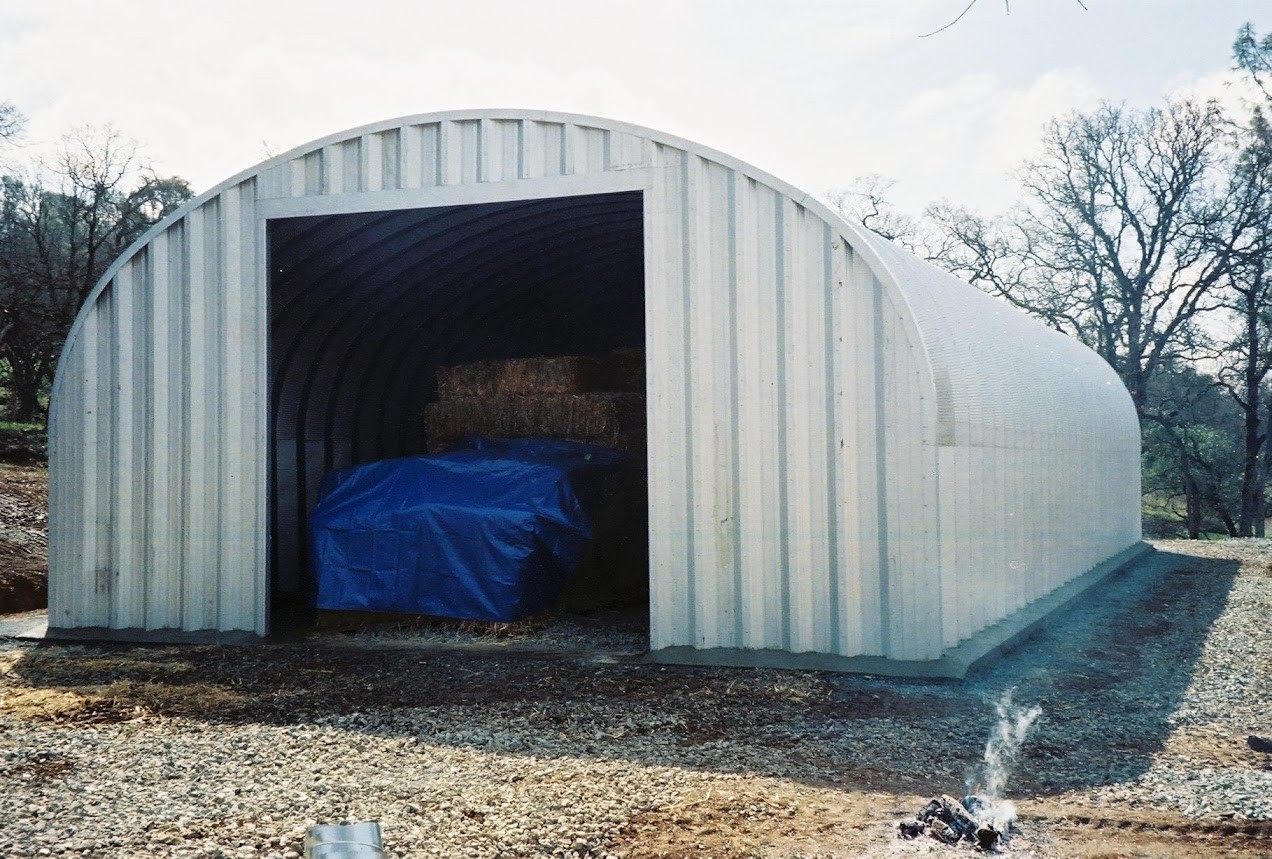 DuroSPAN 30x30x15 Steel Arch Straight Wall Clear Span S-Building Factory Direct