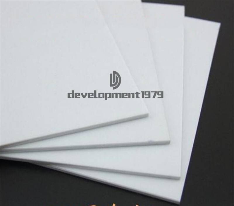 1pcs ABS Styrene Plastic Sheet Plate 3mm x 100mm x 100mm, White New #jg