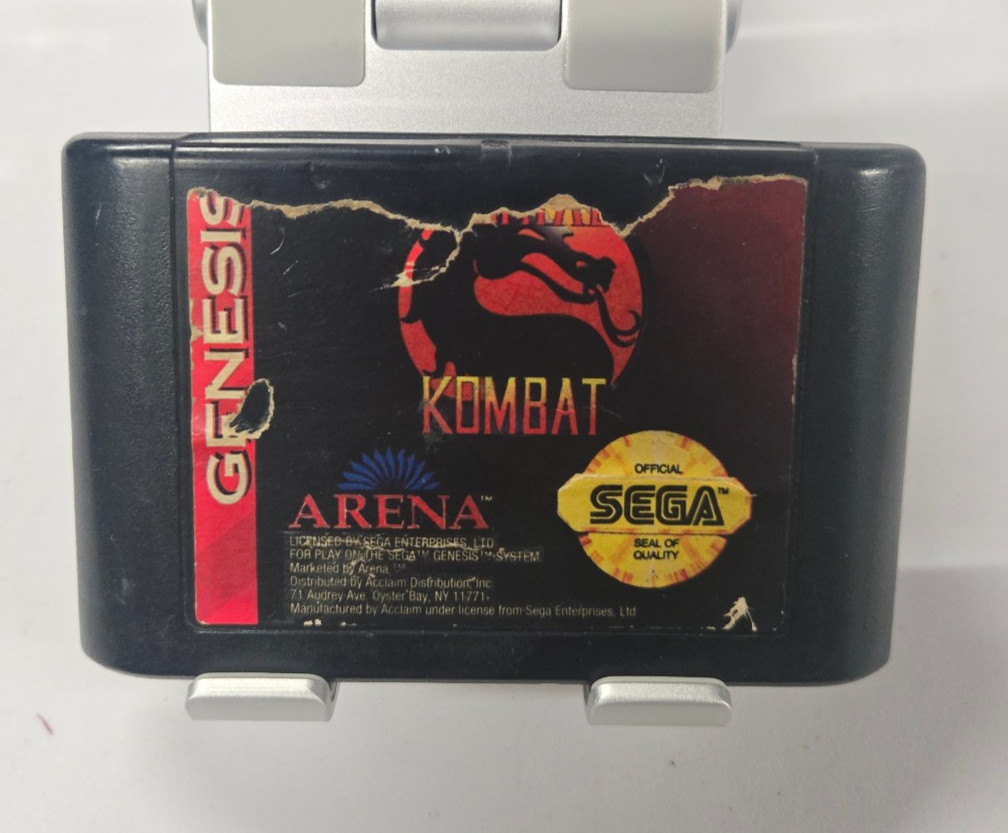 Mortal Kombat (Sega Genesis, 1992) Cartridge Only *No Manual* TESTED