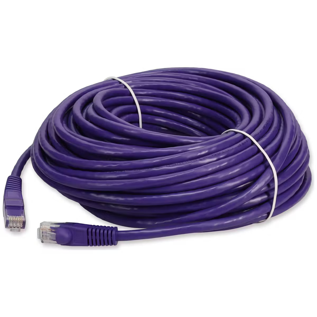 Addon-New-ADD-100FCAT6A-PE _ 100FT PURPLE CAT 6A PVC ETHERNET CABLE SN