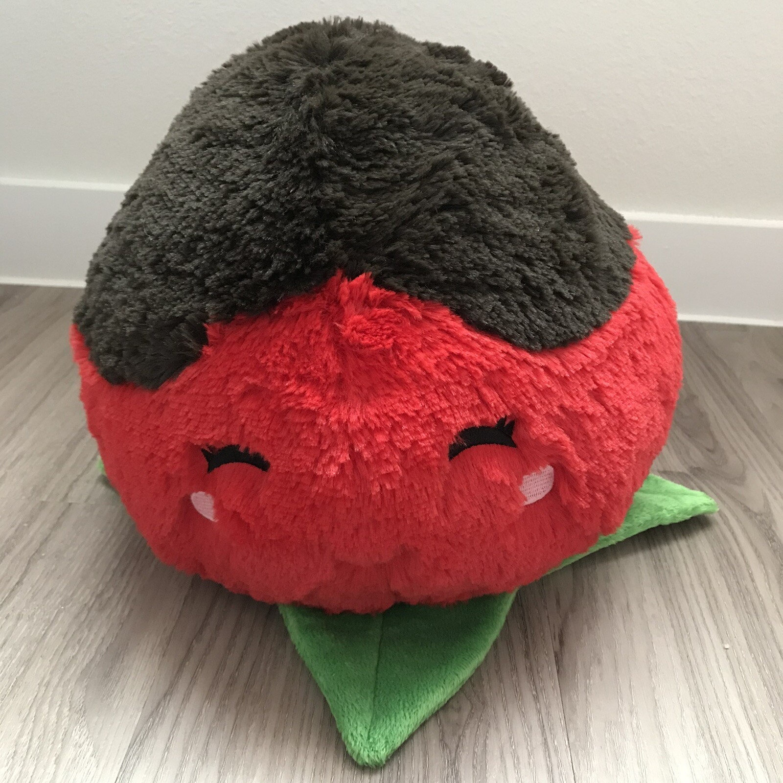 Squishable PLUSH Chocolate Covered Strawberry 12" Rare Retired Love Stuffed
