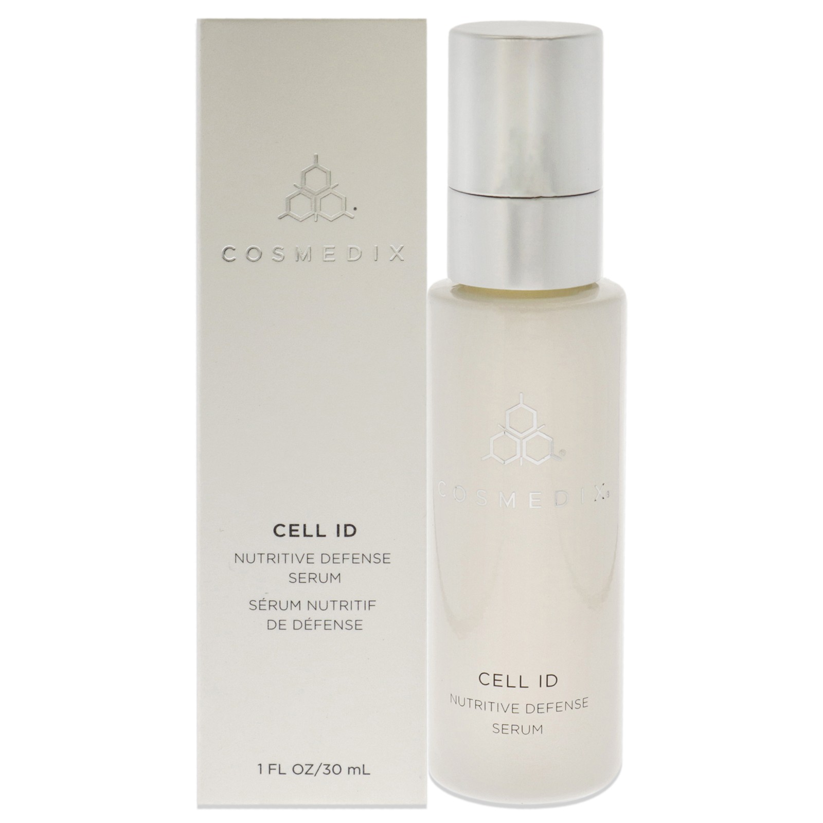 2 Pack Cell ID Nutritive Defense Serum by Cosmedix for Unisex - 1 oz Serum