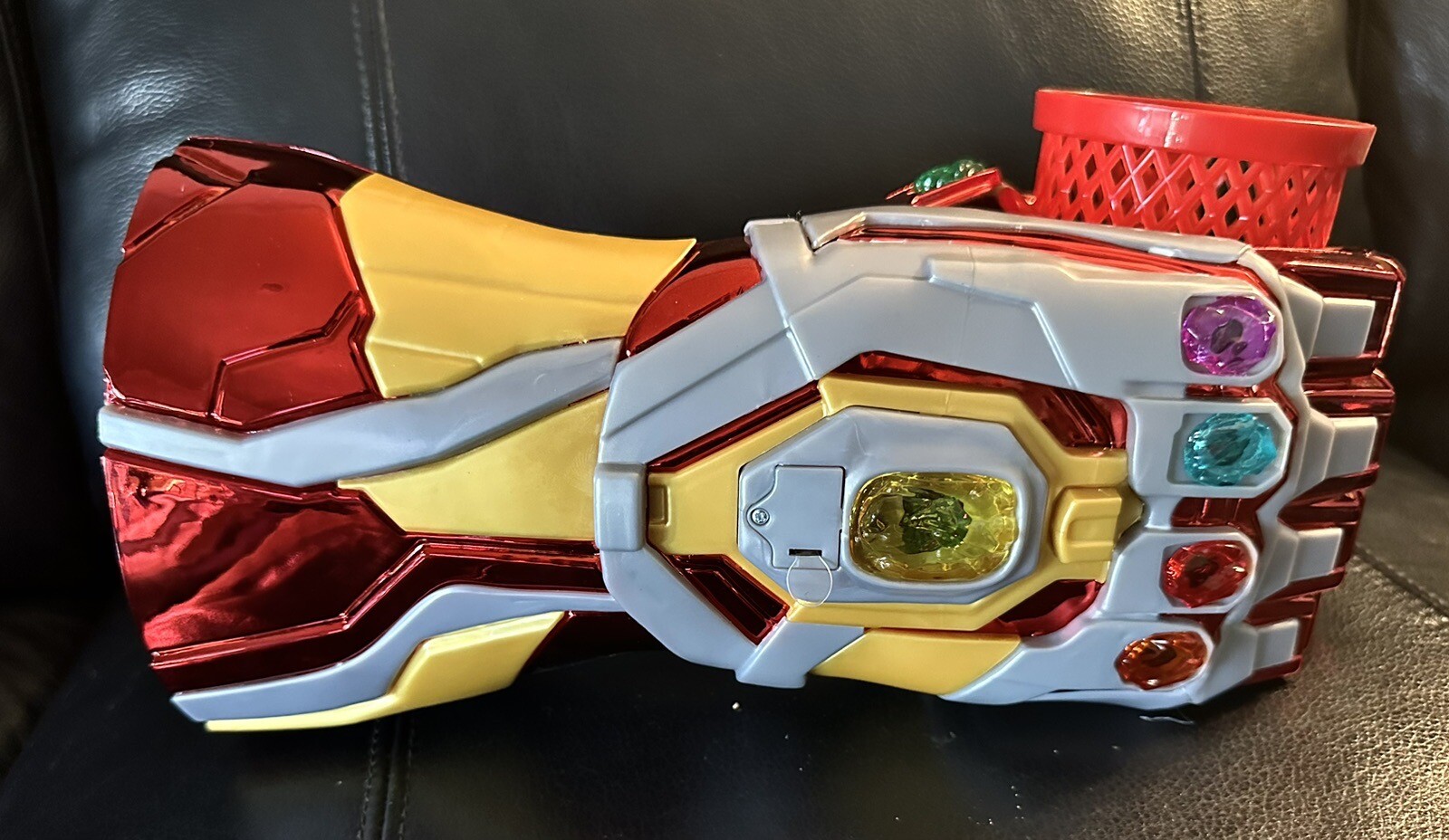 Disneyland Avengers Campus Iron Man Infinity Gauntlet Drink Cup Holder Light Up