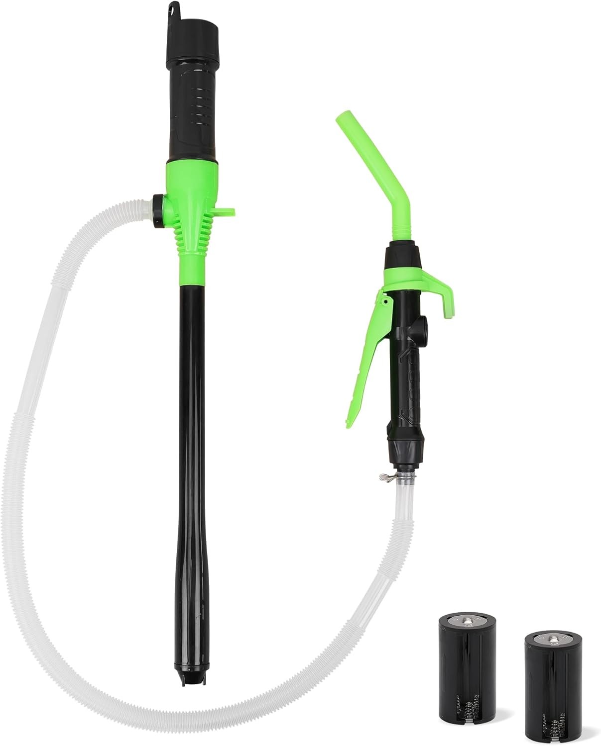 SWANLAKE Portable Battery Powered Fuel Transfer Pump, 2.4 GPM Liquid Transfer Pu