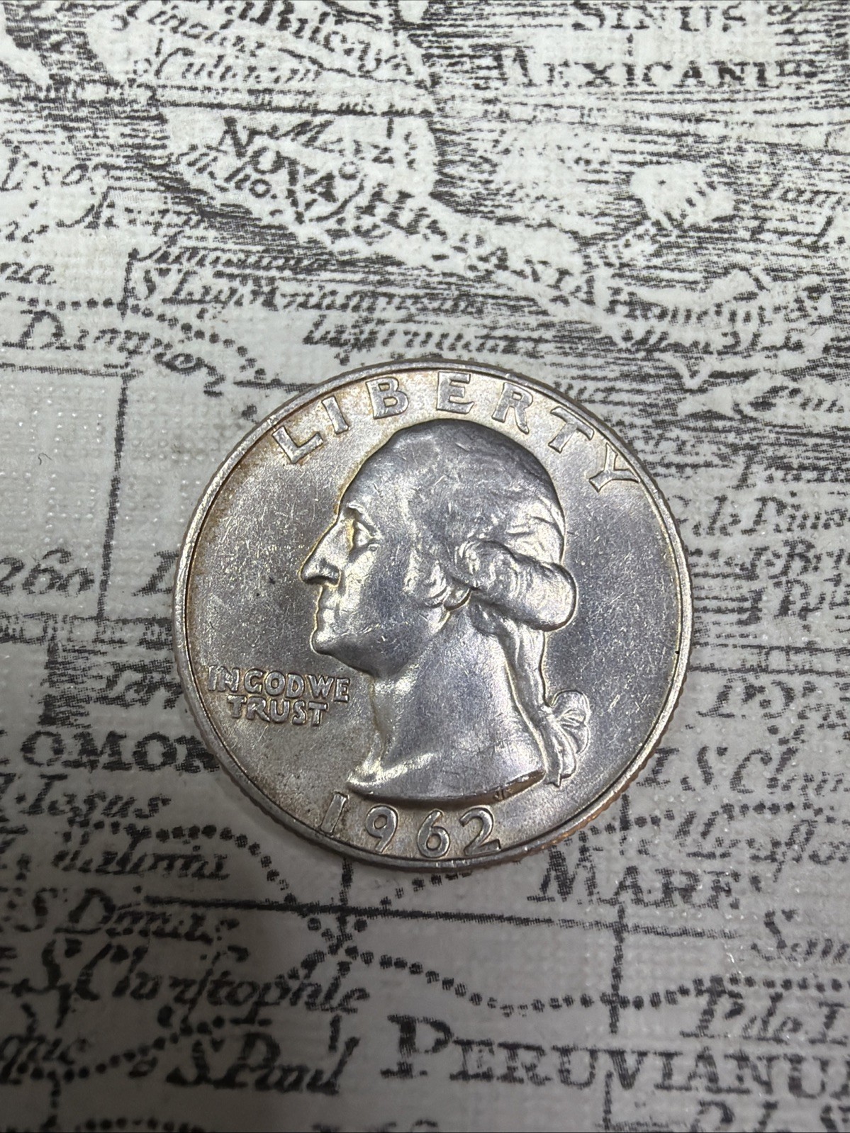 1962 D Washington Quarter MS Beautiful coin - WQ08