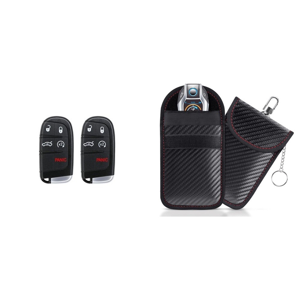 Smart Key Fob 2019-2023 Chrysler 300 FCC: M3M-40821302 MPN: 68155687 w/Case