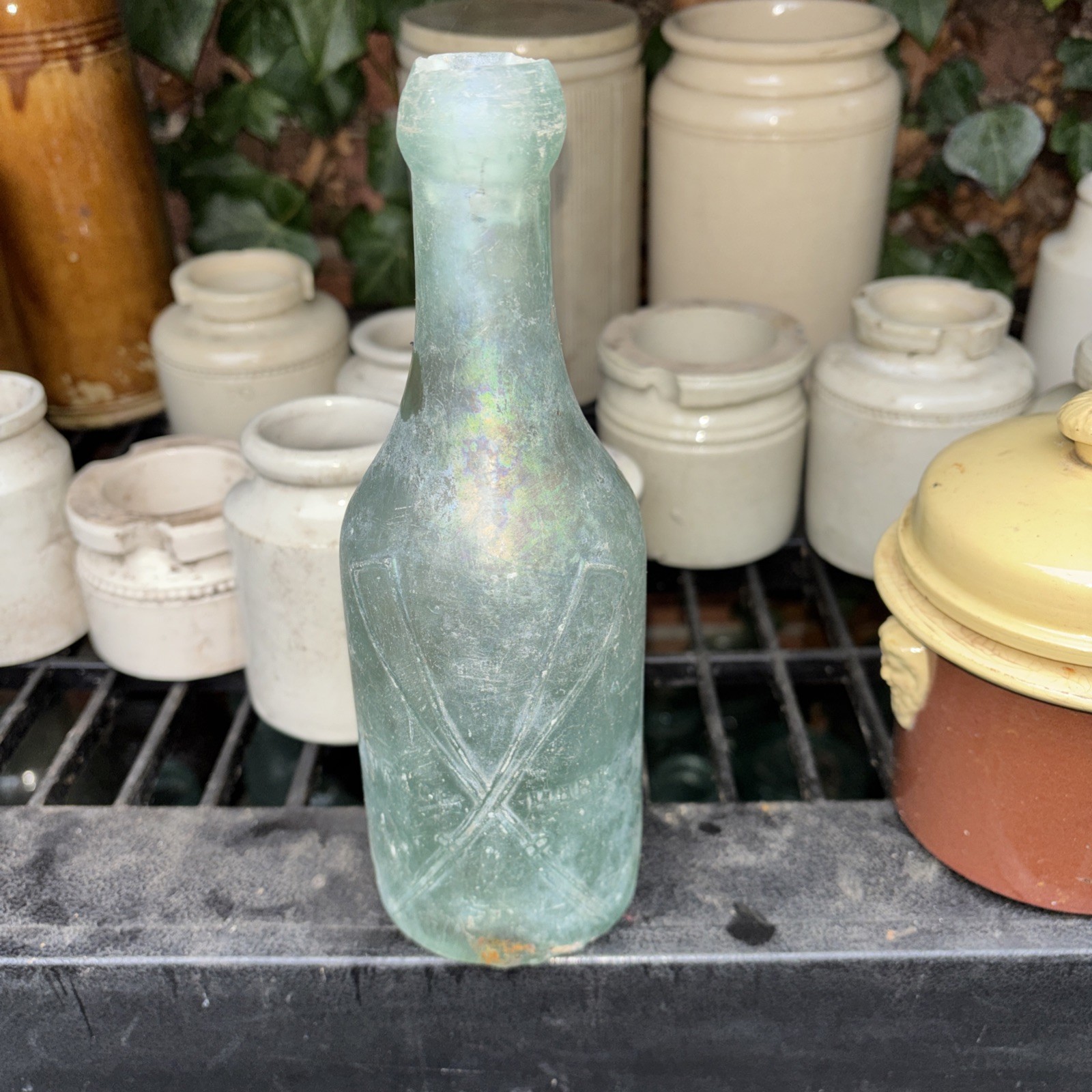 Dawson paddles soda bottle Norwich 