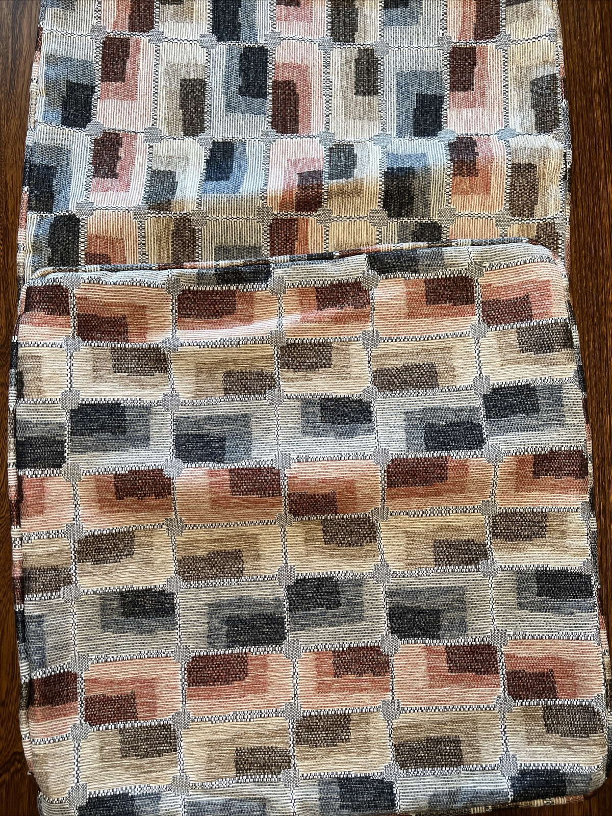 Lot of 2 Flexsteel Pillow Covers Never Used (NO Pillows) Approx 19” x 19” Square