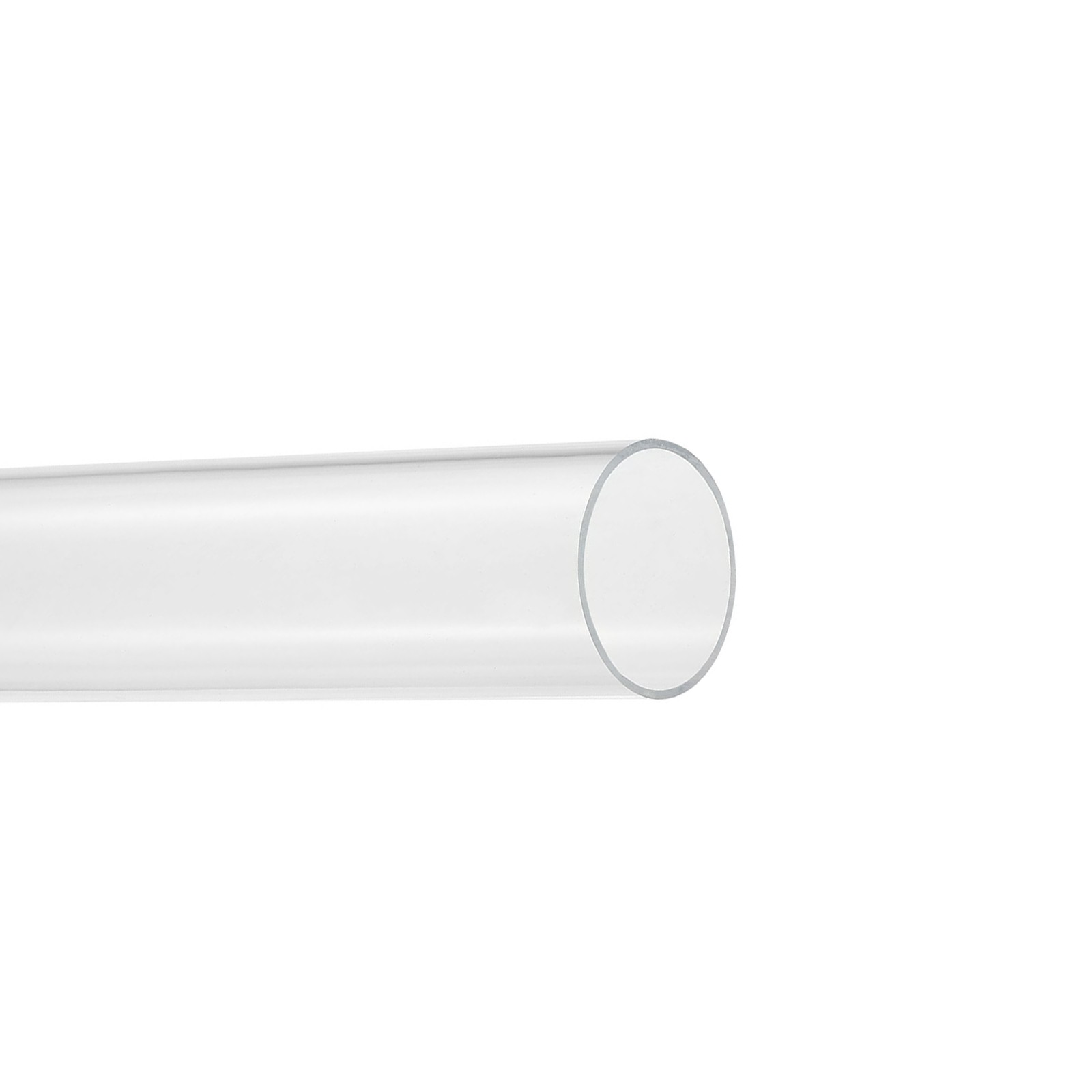 47mm ID 50mm OD 14" Acrylic Rigid Round Tube for Lamps and Lanterns,Clear