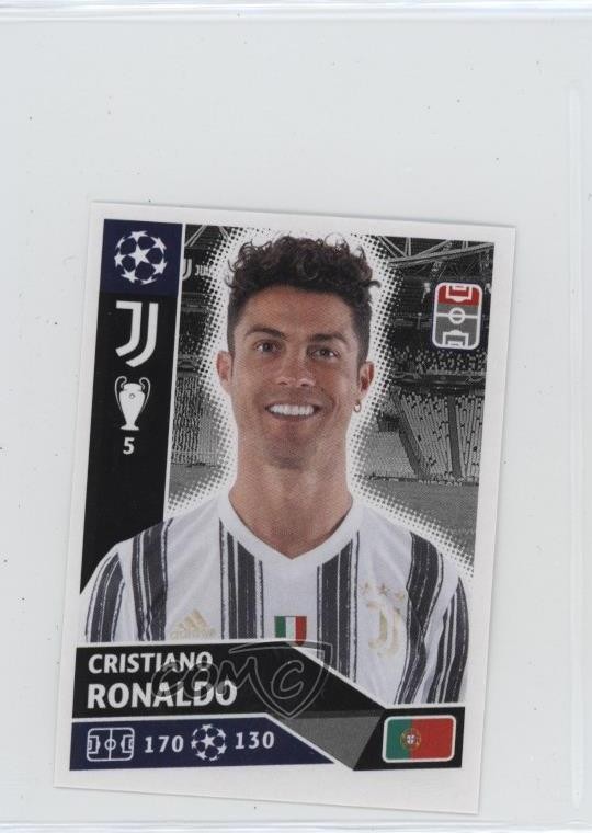 2020-21 Topps UCL Album Stickers Cristiano Ronaldo #JUV18 07jf