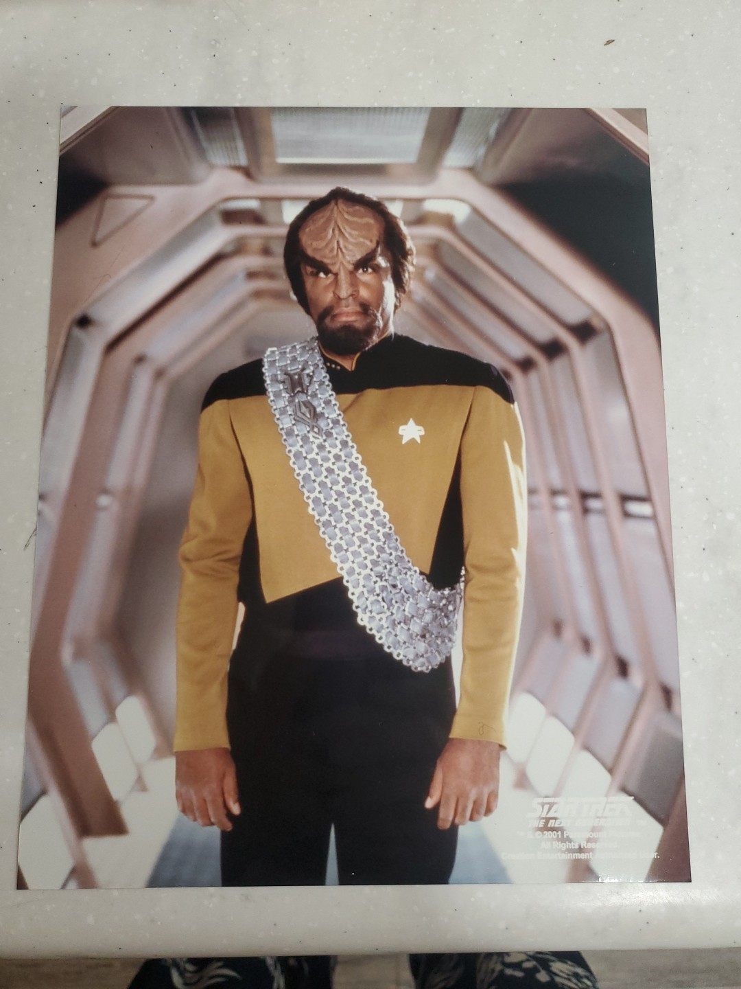 MICHAEL DORN 8X10 Photo STAR TREK