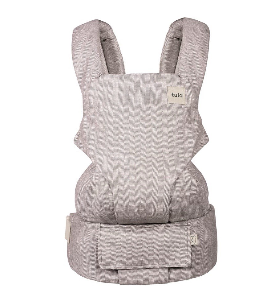 Tula Explore Sand Linen Adjustable Soft Baby Carrier 7-45 LBS TBCL2L1