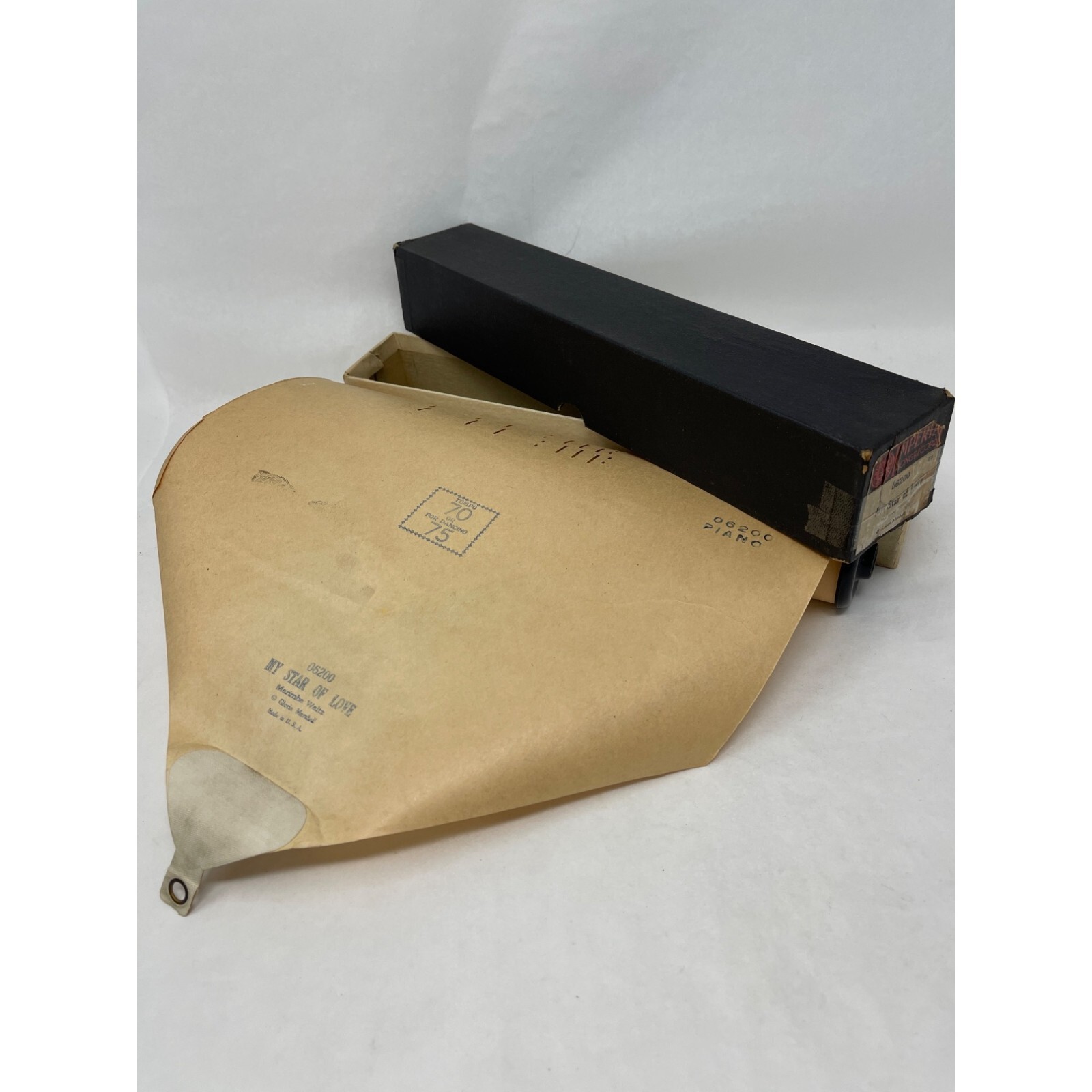 Imperial Songrecord Word 06200 My Star Of Love Marimba Waltz Piano Roll