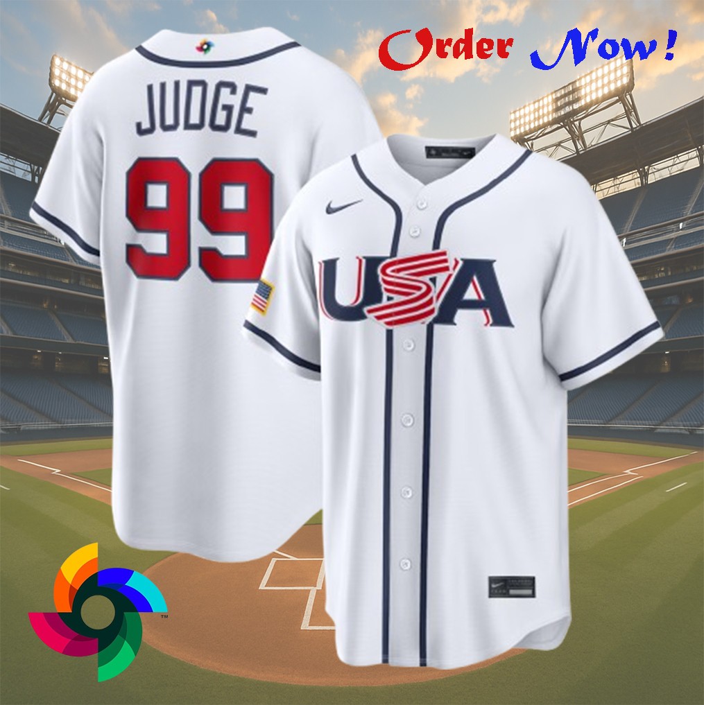 Aaron Judge #99 Team USA 2026 World Baseball Classic Stitched Jersey All Sizes