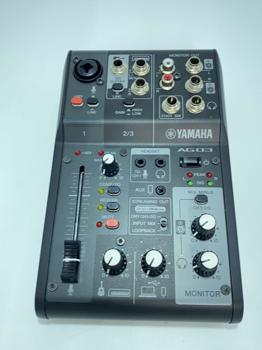 YAMAHA AG03MK2 MIXER Used