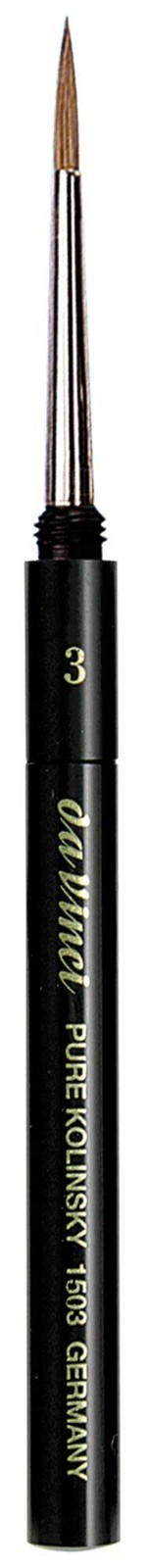 da Vinci Travel Series 1503 Maestro Watercolor Brush Round Kolinsky Red Sable