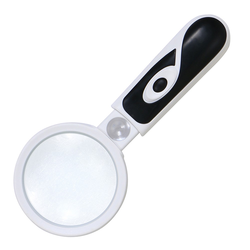 3X/20X Handheld Magnifier Pull Magnifying Glass Loupe With 2LED Lamp Enlarging