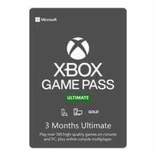 Microsoft Xbox Game Pass Ultimate 3 Month Membership