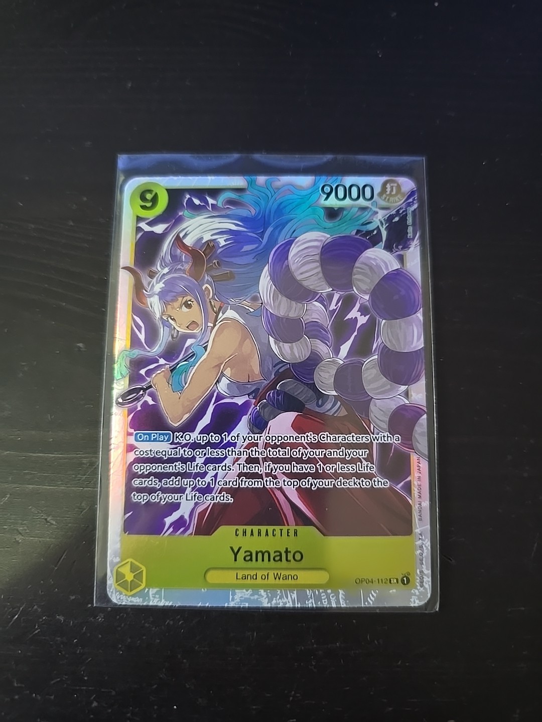 Yamato OP04-112 English Super Rare PRB01 One Piece Card Game