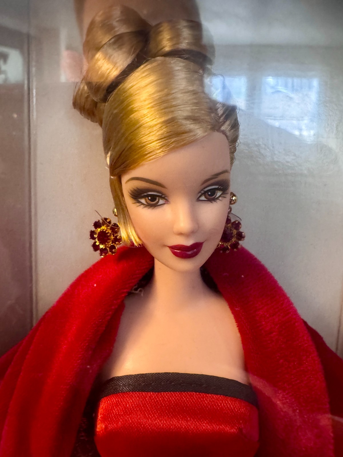 Barbie Winter Concert Limited Edition NRFB Red Gown Mattel