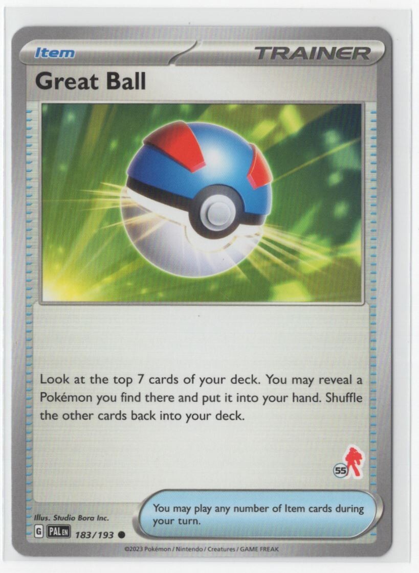 Pokemon Paldea Evolved - 183/193 Great Ball Armarouge Stamped #55