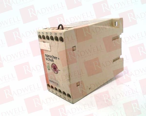 SPRECHER & SCHUH KOP211-A-30S-250 / KOP211A30S250 (USED)