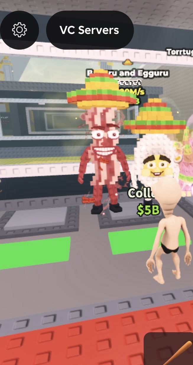 VC Servers Bacuru and Egguru Game Item Asset