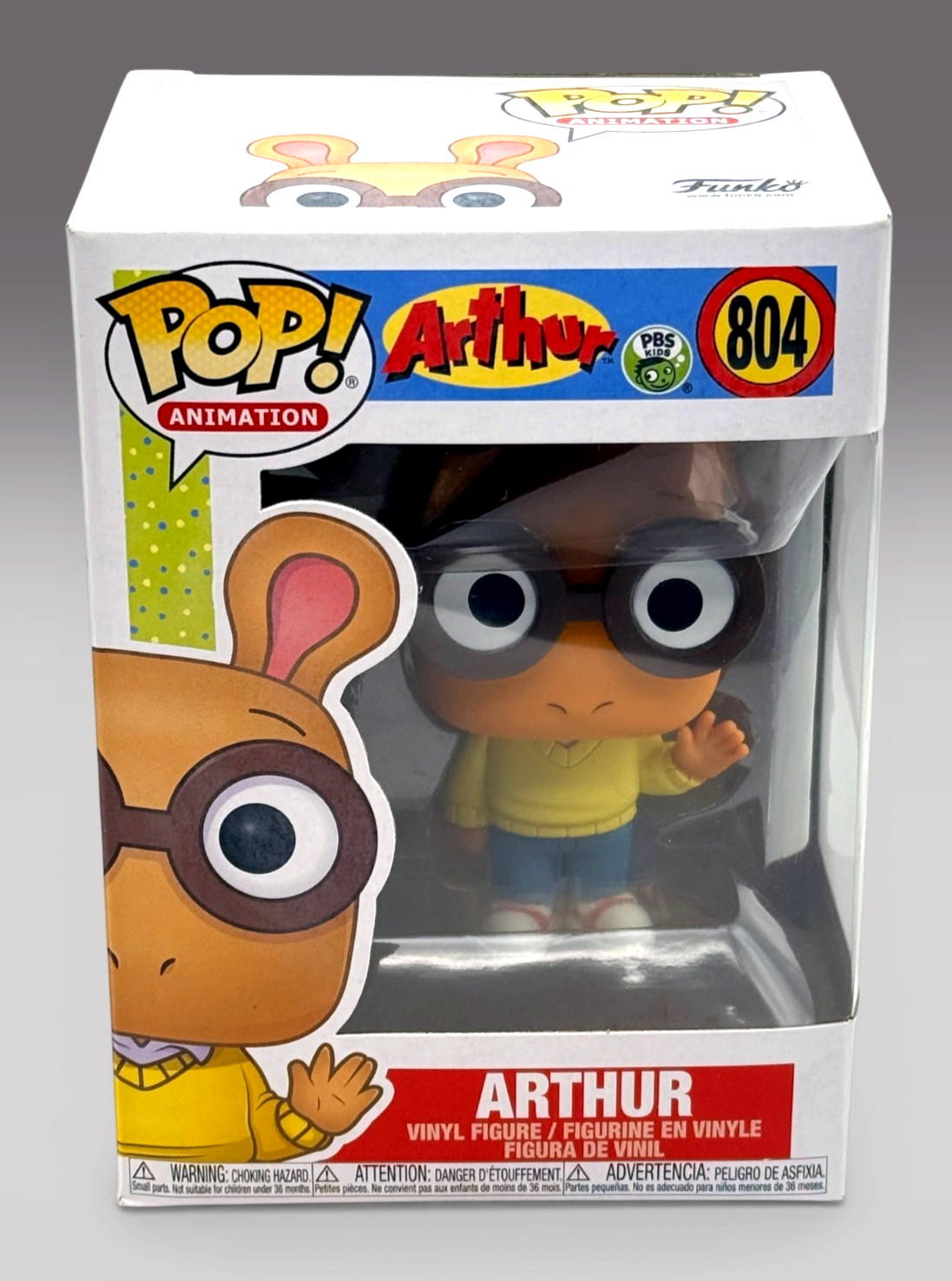 Funko Pop! Animation: Arthur - Arthur #804 Vinyl Figure In Protector