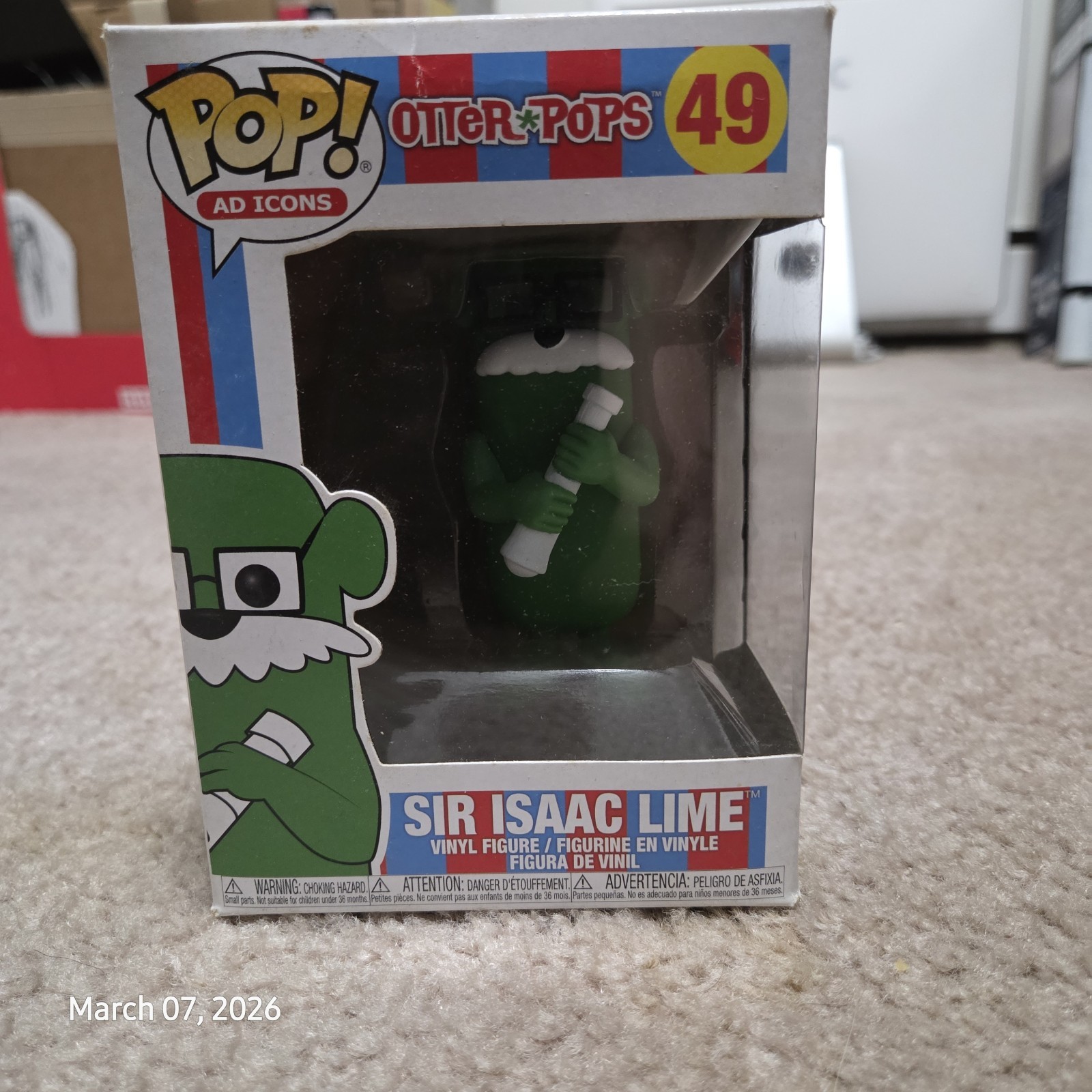 Funko Pop! Vinyl: Otter Pops - Sir Isaac Lime #49