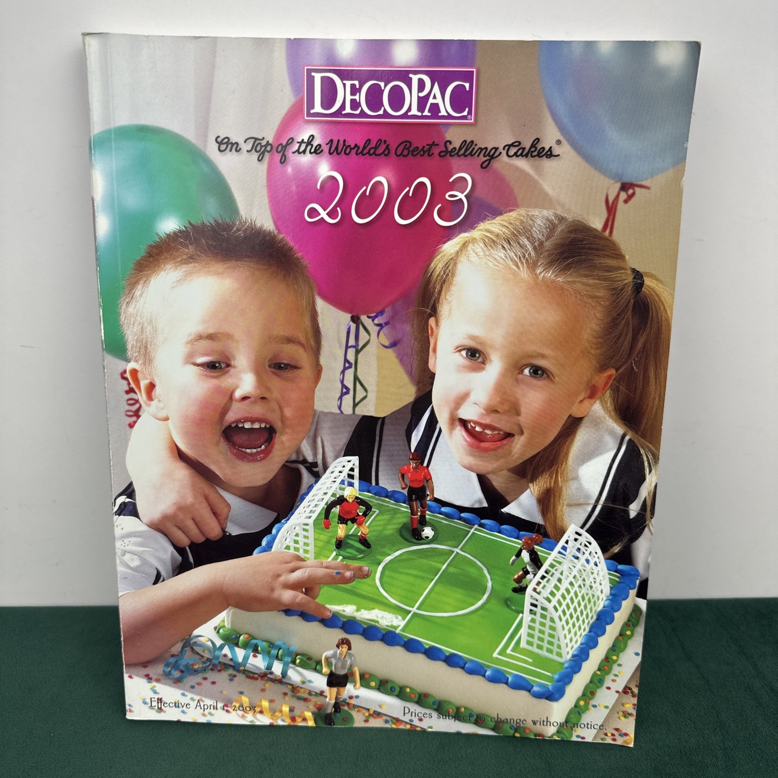 Vintage 2003 DecoPac Cake Decorating Supply Catalog Bakery Trade Book