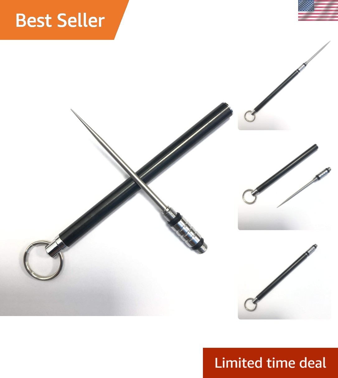 Cigar Draw Enhancer Black Cigar Tool of Punch