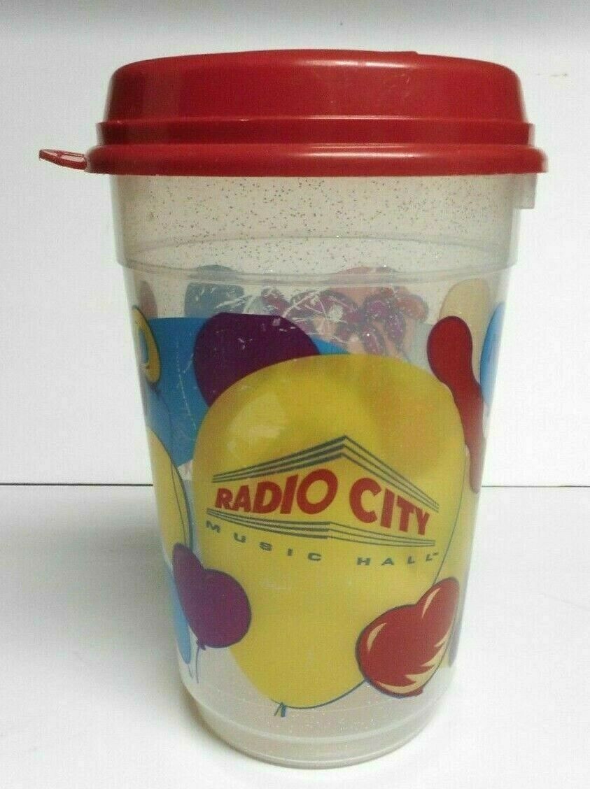 RADIO CITY MUSIC HALL SHOW POPCORN CONTAINER HOLDDER CIRCA 1980's