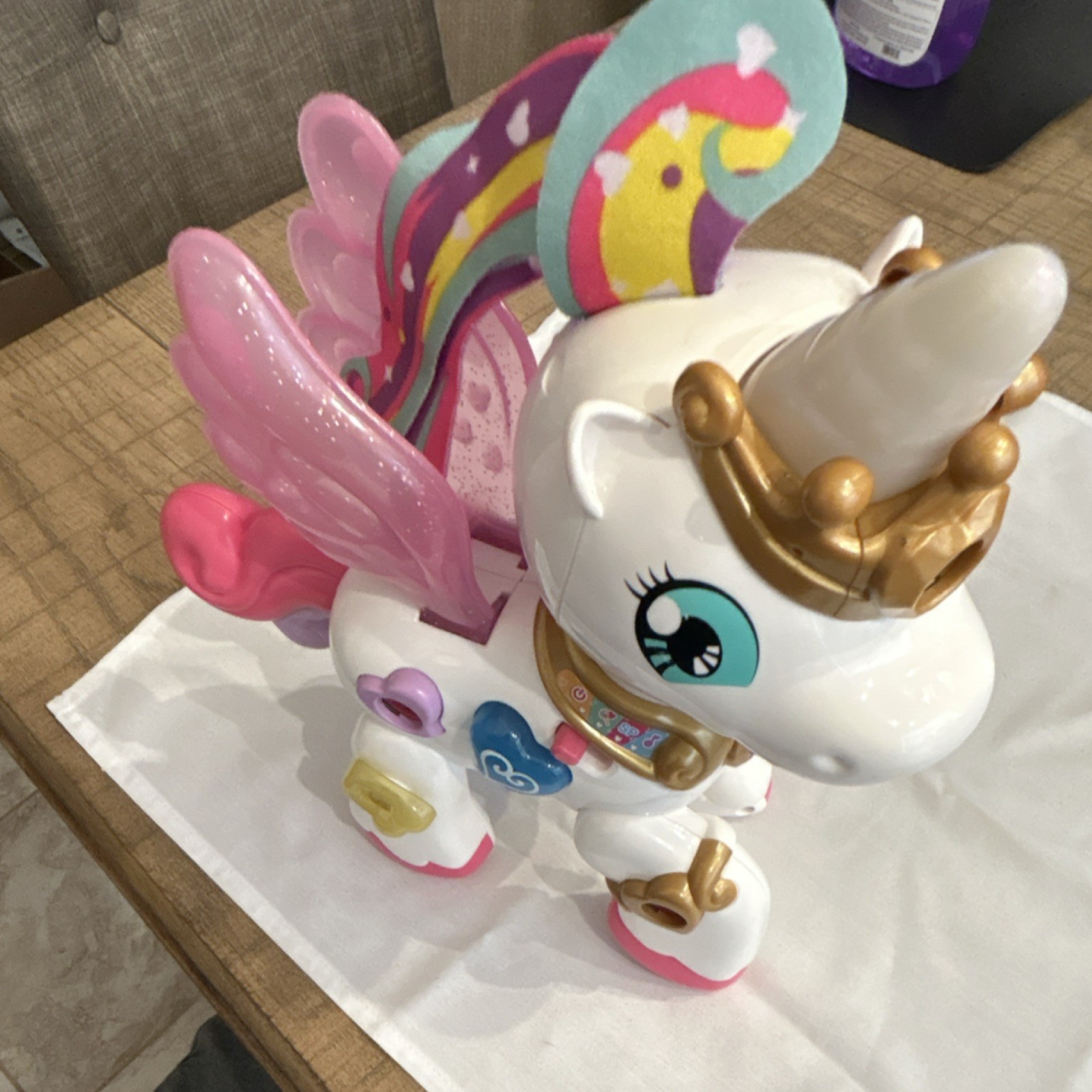 VTech Interactive My Little Pony Light-Up Unicorn Developmental Toy Multicolor